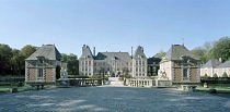 Château de Courances et son jardin du XVI où naquit l'esprit du parc "Français'